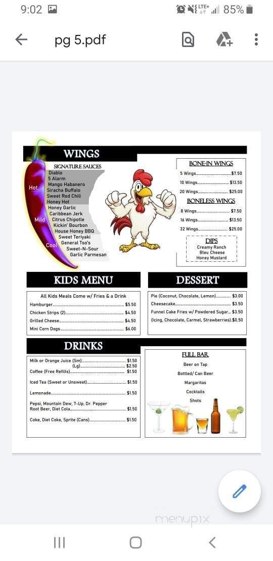 Wishbone - Clinton, IL menu_pic