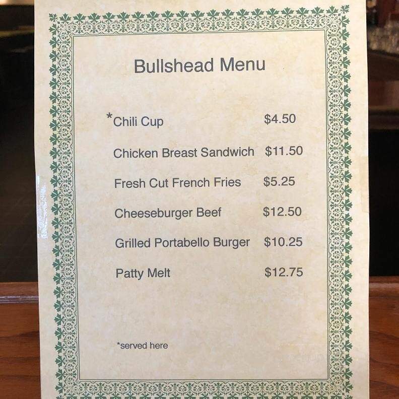 Philosopher's Club - San Francisco, CA menu_pic