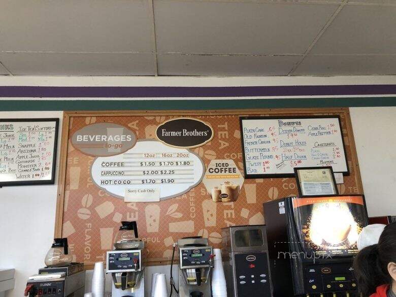 Pixie Donuts - Claremont, CA menu_pic