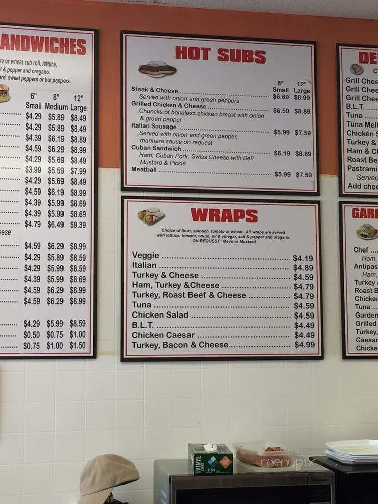 Big Shot Subs - Davie, FL menu_pic