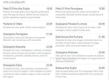Restaurant Gi-Mo - Montreal, QC menu_pic
