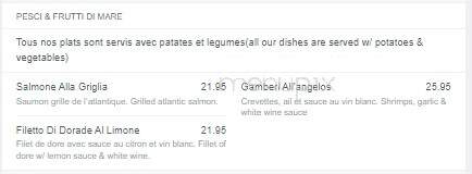 Restaurant Gi-Mo - Montreal, QC menu_pic