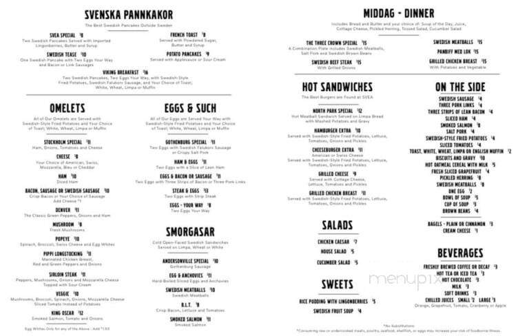 Svea Restaurant - Chicago, IL