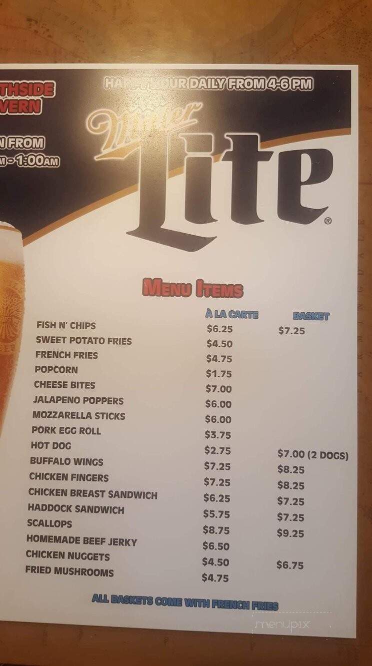 South Side Tavern - Skowhegan, ME menu_pic