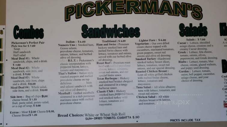 Pickerman's Soup & Sandwiches - Oklahoma City, OK