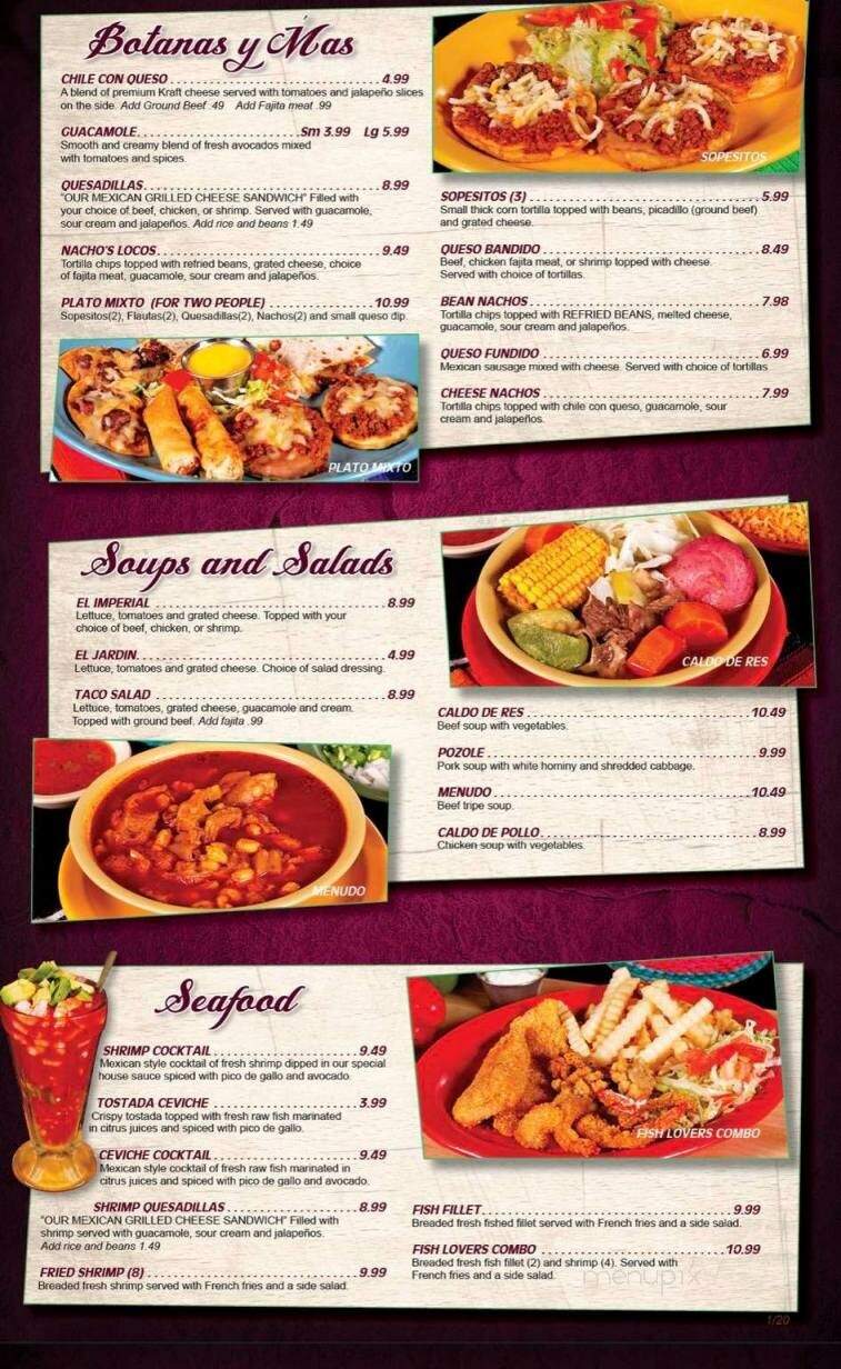 Original Taqueria Co - Baytown, TX menu_pic