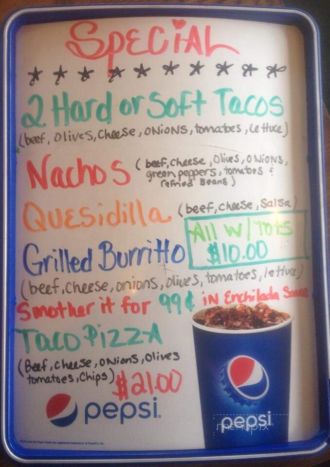 Viking Drive-In - Lake Stevens, WA menu_pic