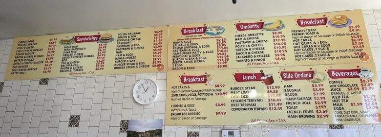 Basket Burger Cafe - Los Angeles, CA menu_pic