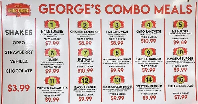 George Burgers - Escondido, CA