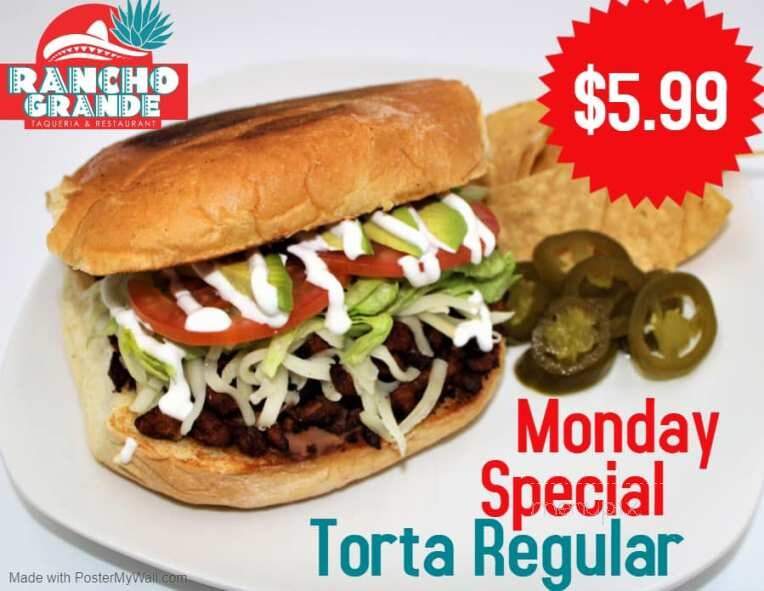 Rancho Grande Mexican Restaraunt - Tulare, CA menu_pic