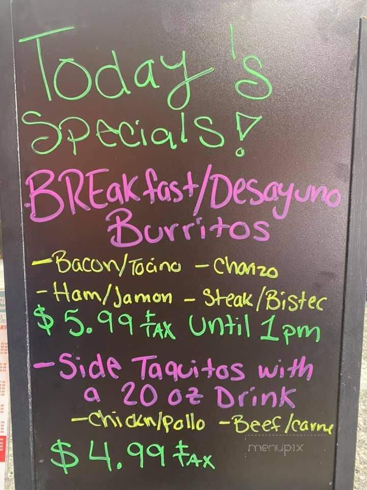 Rancho Grande Mexican Restaraunt - Tulare, CA menu_pic