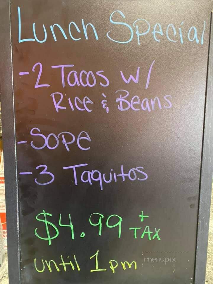 Rancho Grande Mexican Restaraunt - Tulare, CA menu_pic