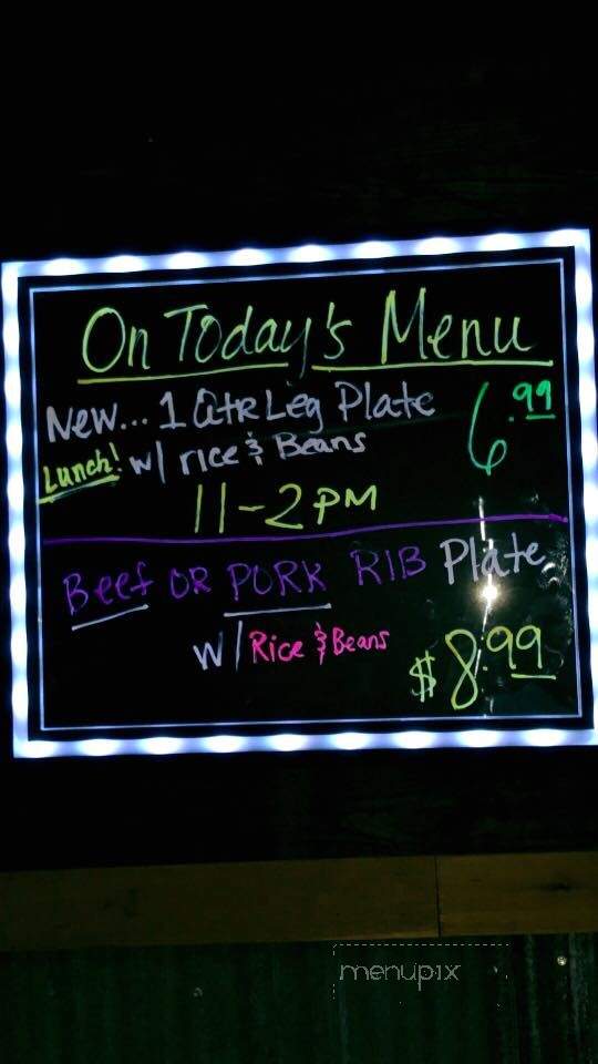 Double Cross BBQ - Weslaco, TX menu_pic