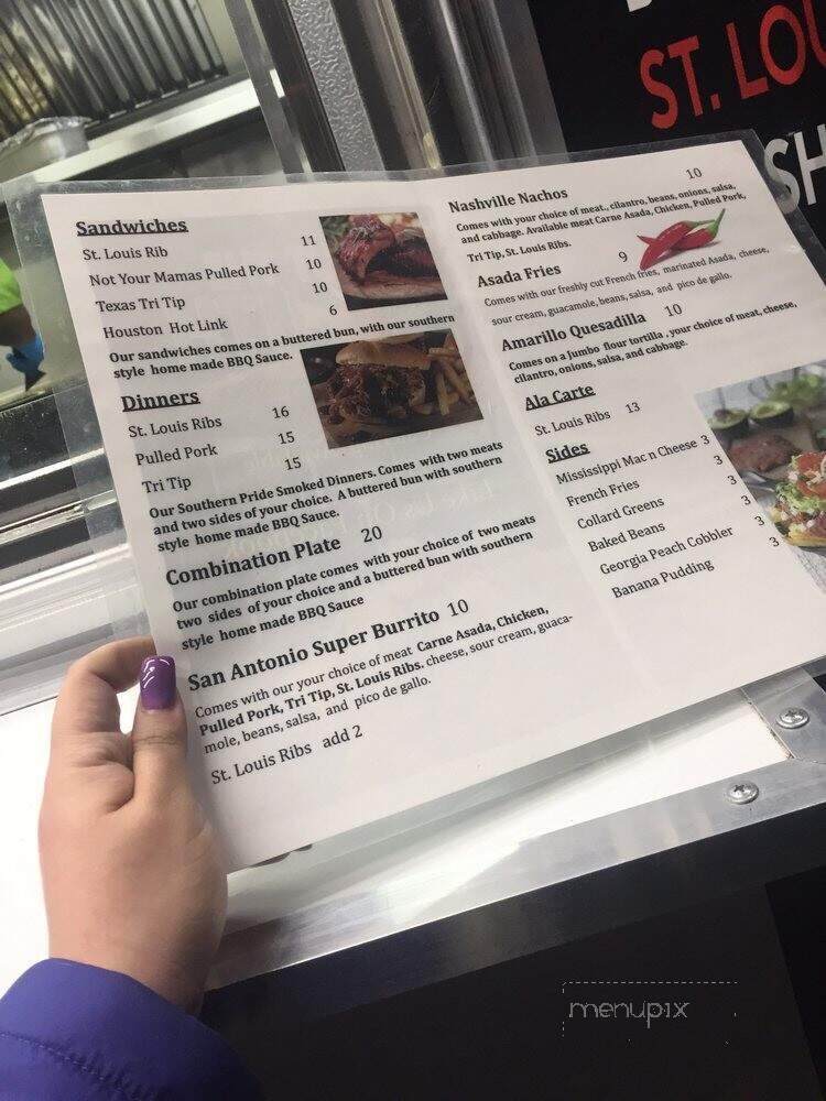 Put the South in Your Mouth - Fresno, CA menu_pic