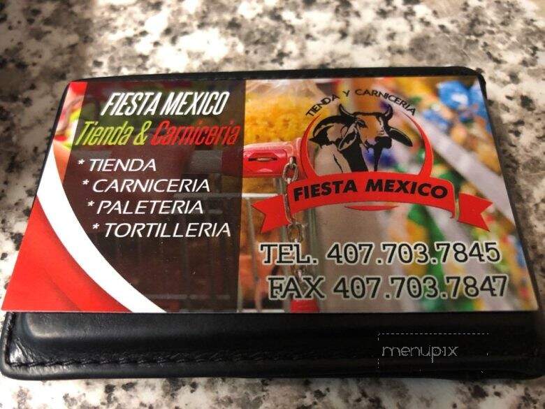 Fiesta Mexico - Apopka, FL menu_pic