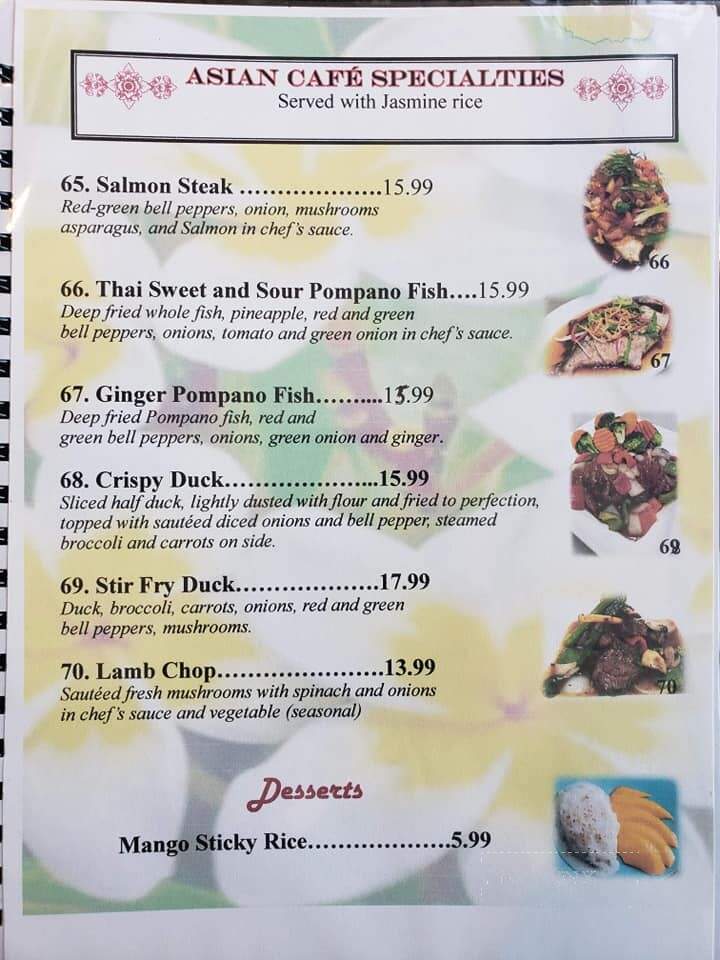 Asian Cafe - Fort Smith, AR menu_pic