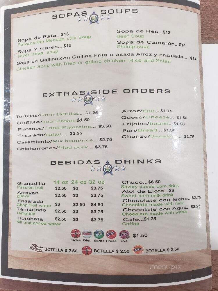 El Garrobero - La Puente, CA menu_pic