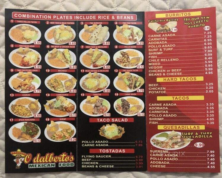 Odalberto's Mexican Food - Moreno Valley, CA