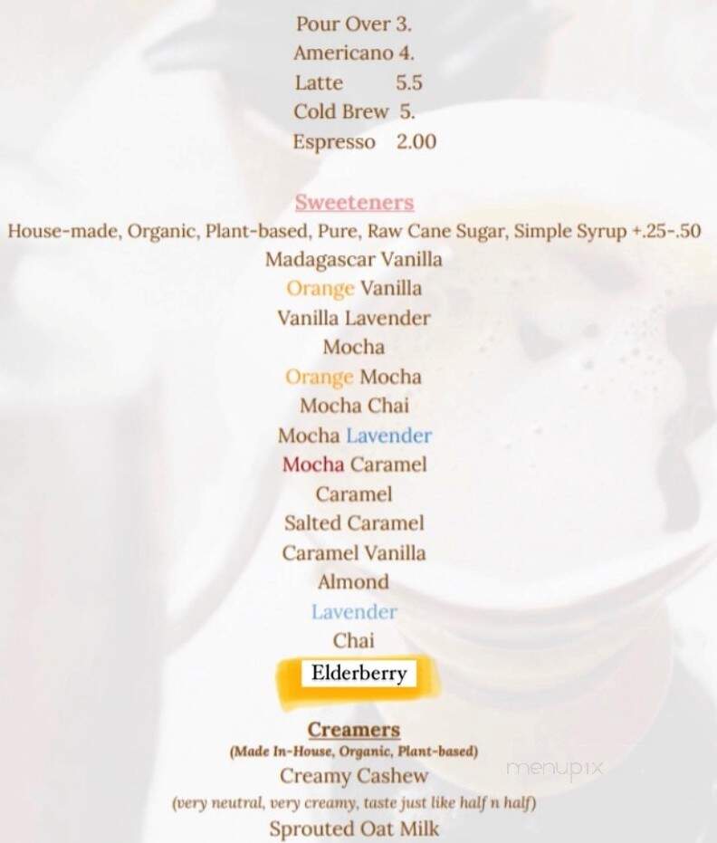 Nature's Drip - Jacksonville, FL menu_pic