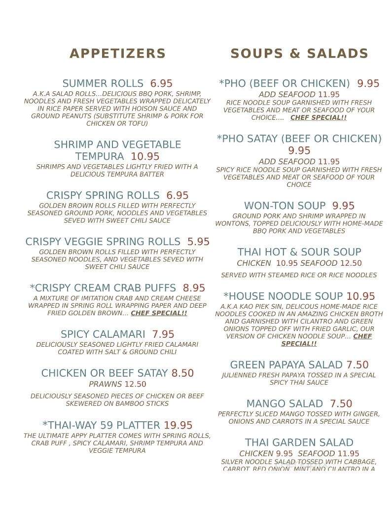 Thai on 59 - Ile des Chenes, MB menu_pic