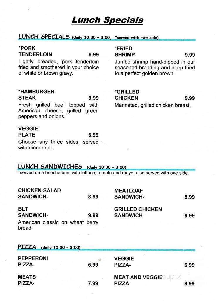 Bellyful - Panama City, FL menu_pic
