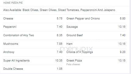 Pizza Palace - Canton, OH menu_pic