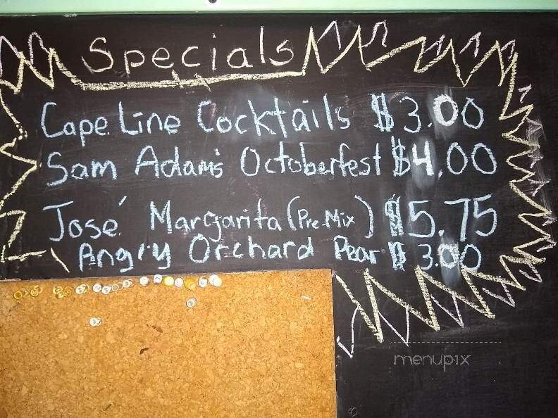 Potlatch Bar - Ketchikan, AK menu_pic