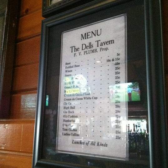 Fisher's Tavern - Wisconsin Dells, WI menu_pic