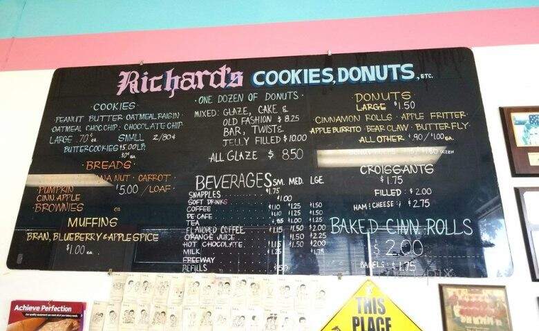 Richard's Cookie Jar - Fountain Valley, CA menu_pic