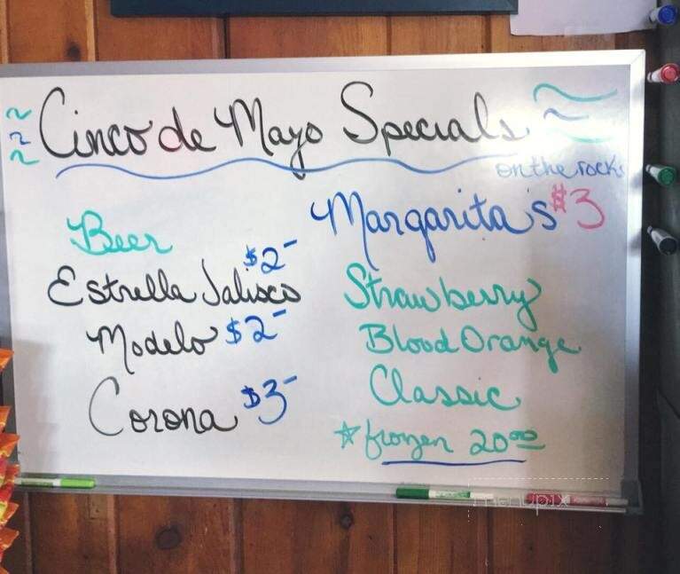 Mickey's Bar - Dewitt, MI menu_pic