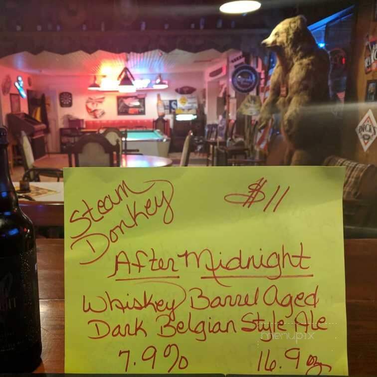 ARTIC Tavern - Cosmopolis, WA menu_pic