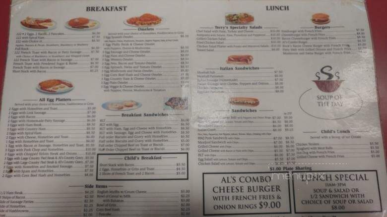 Jan & Al Country Kitchen - Silver Springs, FL menu_pic