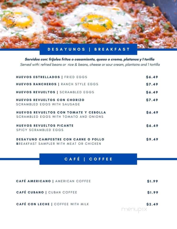 La Aurora Restaurant - Fort Lauderdale, FL menu_pic