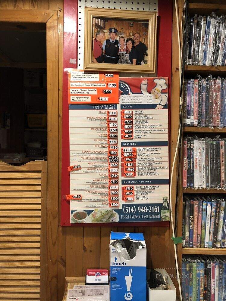 Euro-Deli Batory - Montreal, QC menu_pic