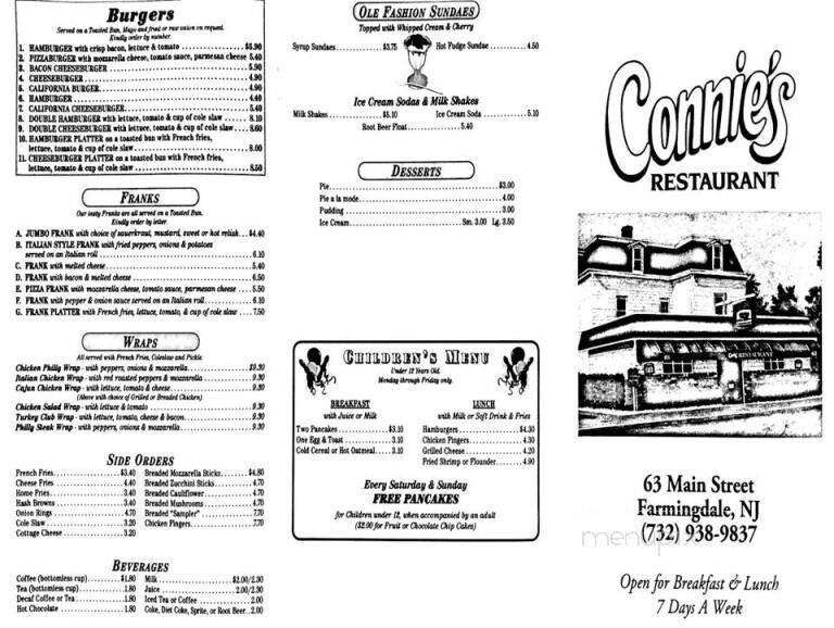 Connie's Restaurant - Farmingdale, NJ