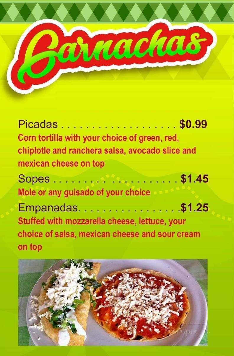 Alonso's Tress Rio Restaurant - Mcallen, TX menu_pic