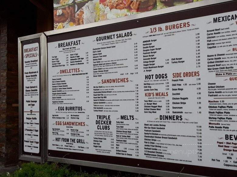 Douglas Drive In Restaurant - Whittier, CA menu_pic