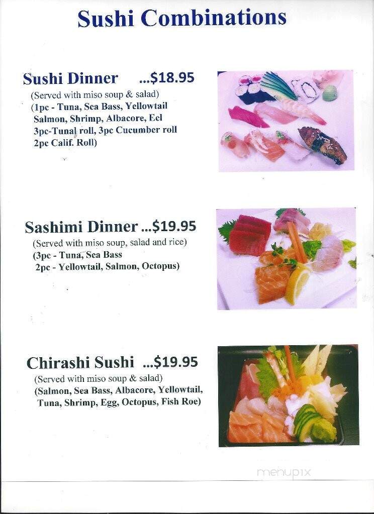 Kyoto Japanese Cuisine - Tustin, CA menu_pic