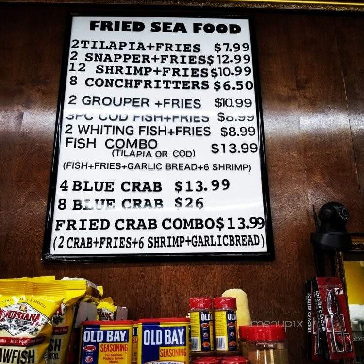 Leo's Crab Shack - West Palm Beach, FL menu_pic