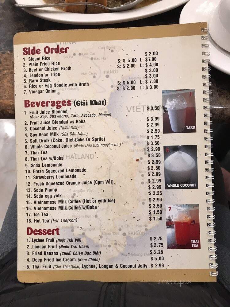 Pho 62 - Rialto, CA menu_pic