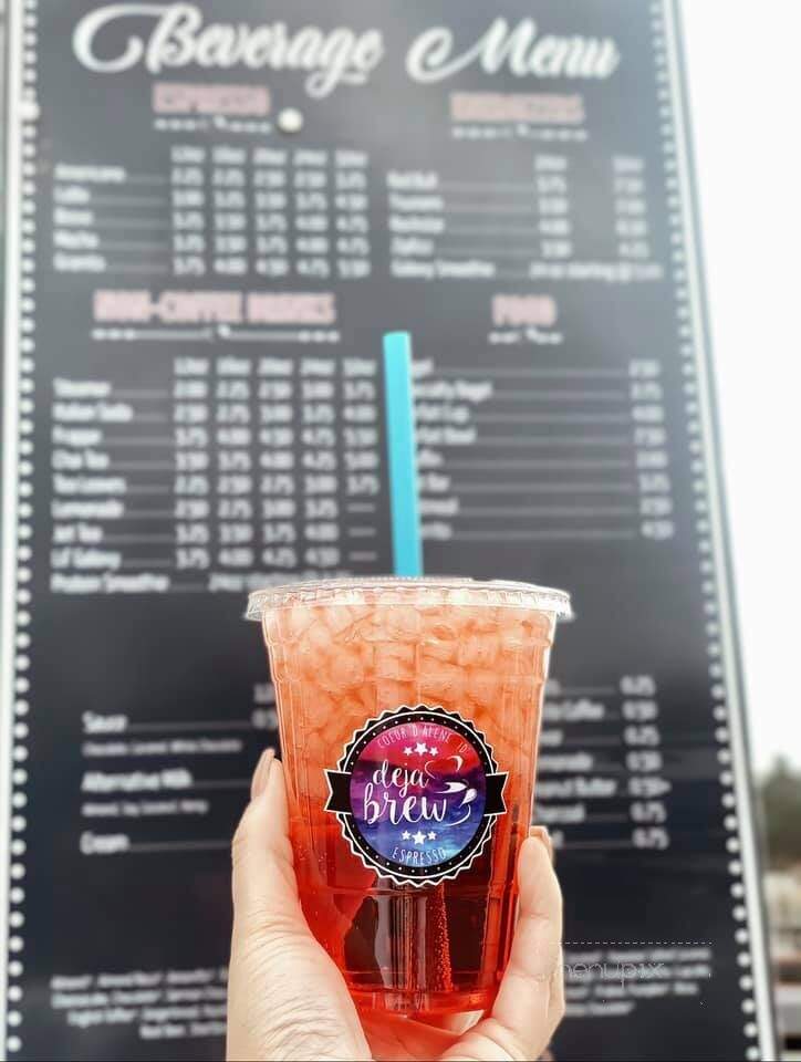 Deja Brew - Coeur d'Alene, ID menu_pic