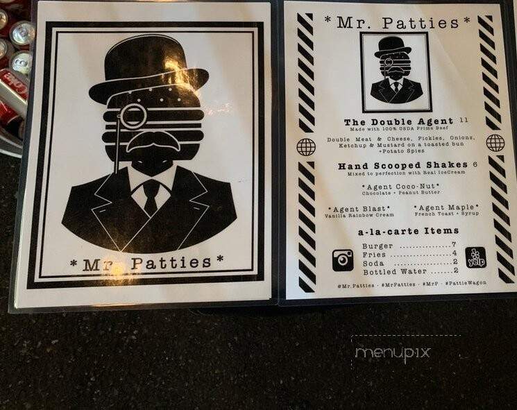 Mr. Patties - Glendale, CA menu_pic