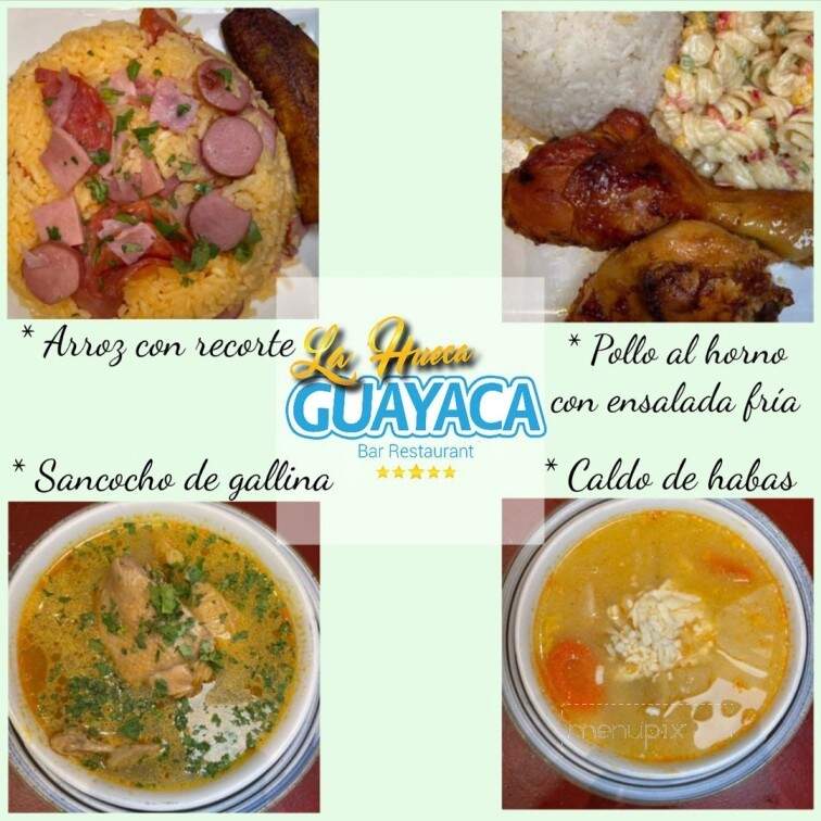 La Hueca Guayaca - Queens, NY menu_pic