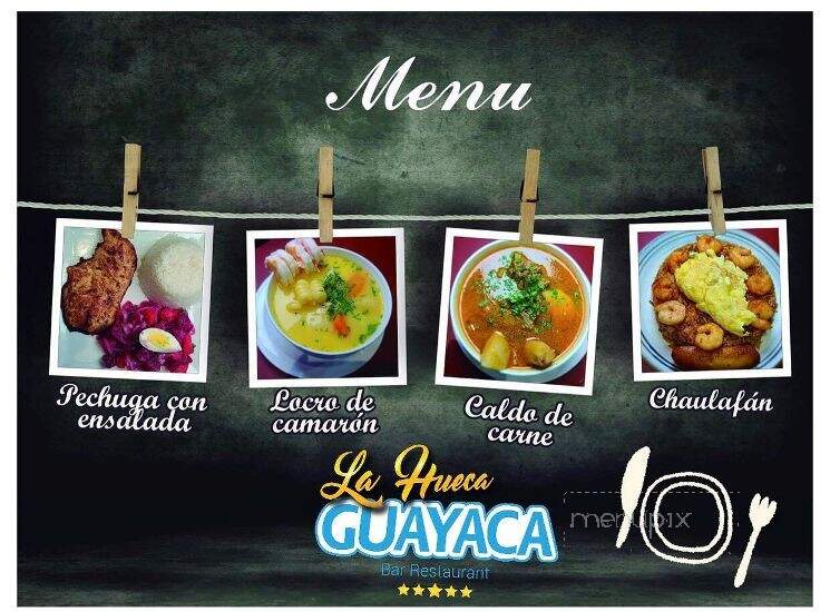 La Hueca Guayaca - Queens, NY menu_pic