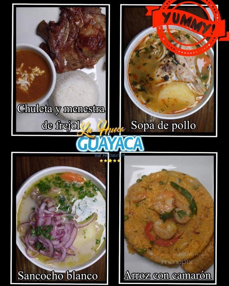 La Hueca Guayaca - Queens, NY menu_pic