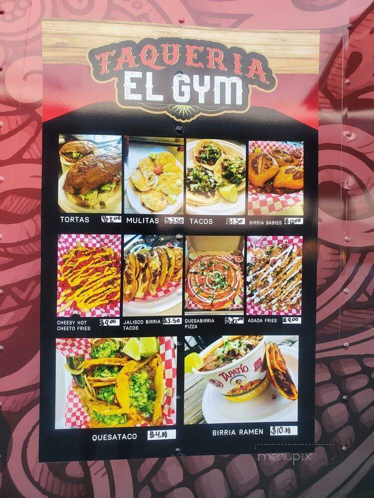 Taqueria El Gym - Nashville, TN menu_pic