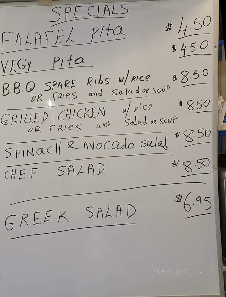 Olympic Deli - Tarpon Springs, FL menu_pic