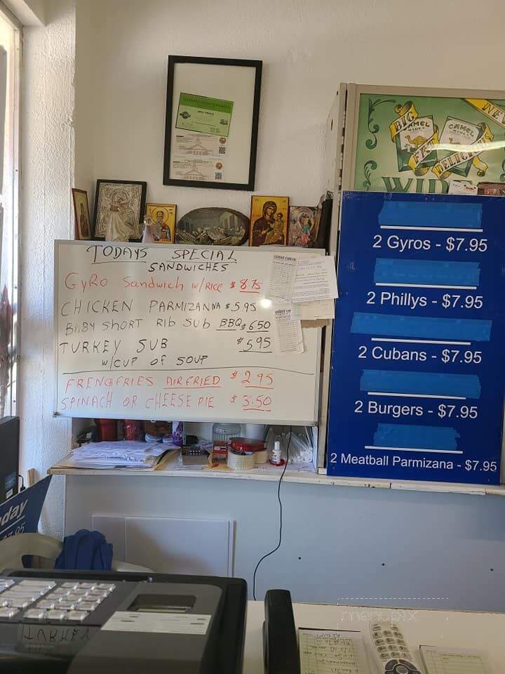 Olympic Deli - Tarpon Springs, FL menu_pic