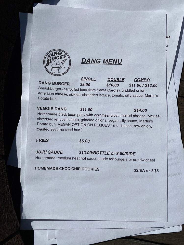 Dang Burger - Carpinteria, CA