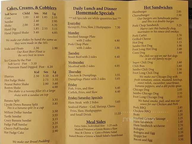 Golden Twist - Jeffersonville, IN menu_pic